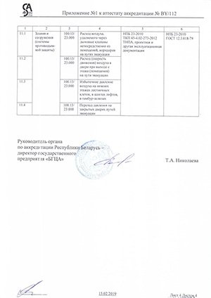 Лицензия лаборатории ЭФИ